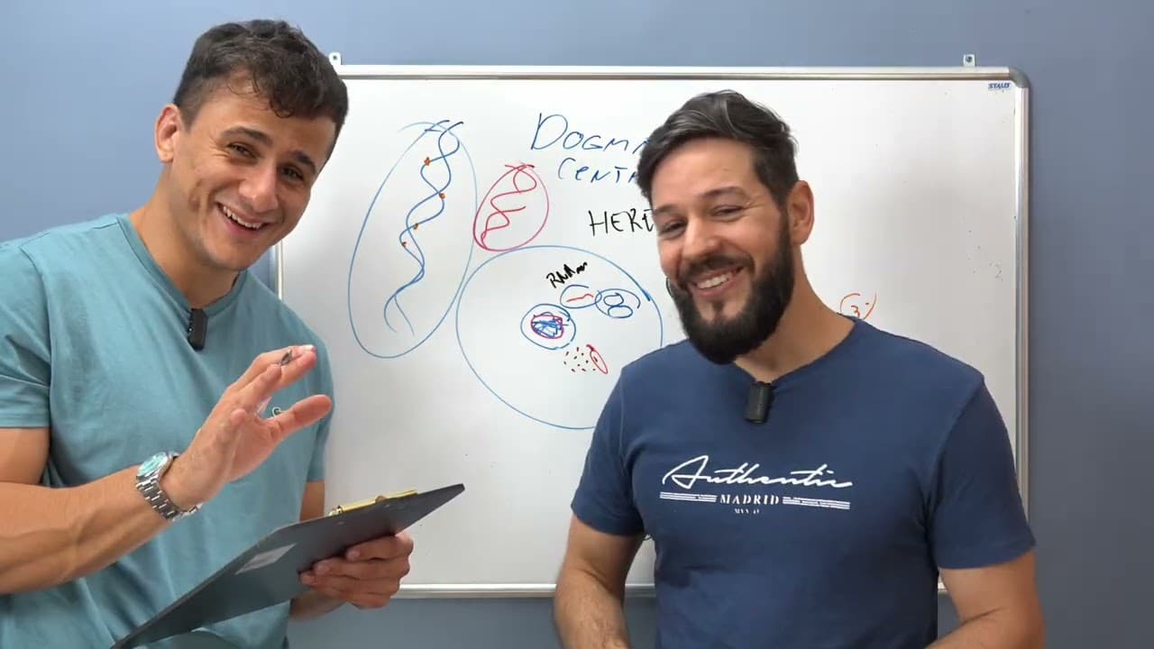Thumbnail: TUDO de GENÉTICA para o ENEM 2026 (didática mágica)
