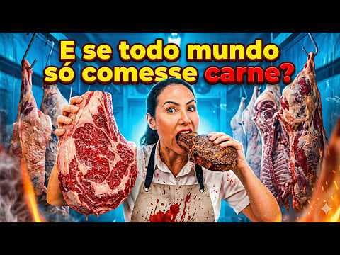 Thumbnail da aula: O que aconteceria se você só comesse carne?