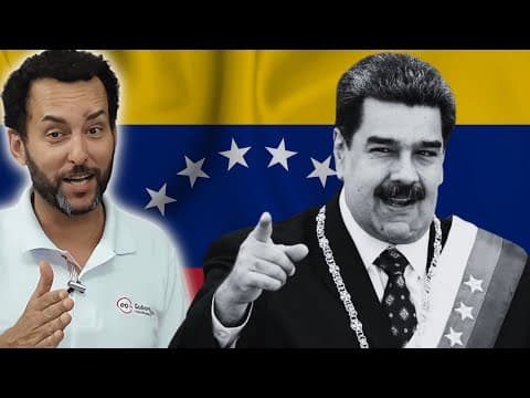 Thumbnail da aula: Como a VENEZUELA ficou POBRE | Todas as etapas do declinío |