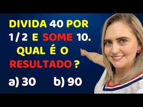 Thumbnail da aula: 🤔QUAL A RESPOSTA CORRETA ???? Matemática básica todo dia.📚🚀