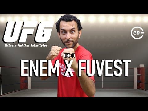 Thumbnail da aula: QUEM VAI VENCER FUVEST OU ENEM? | GEOGRAFIA | Aula 01