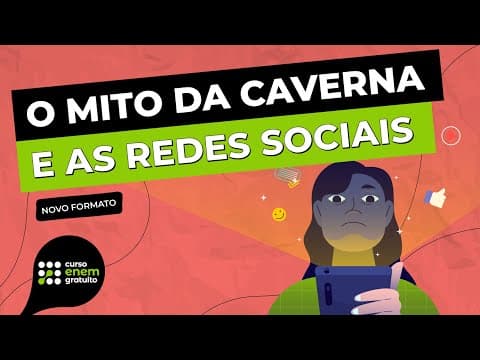 Thumbnail da aula: O MITO DA CAVERNA E AS REDES SOCIAIS | Filosofia para o Enem | Ernani Silva