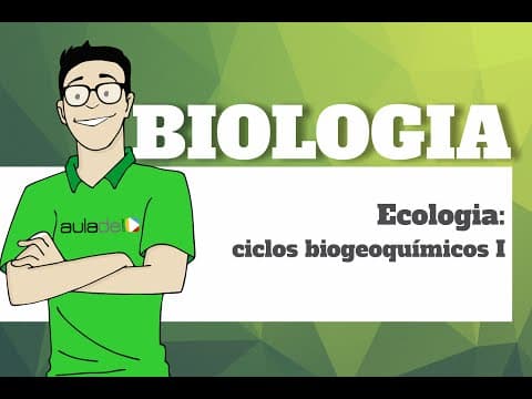 Thumbnail da aula: Biologia - Ecologia: Ciclos Biogeoquímicos I (água, oxigênio e gás carbônico)