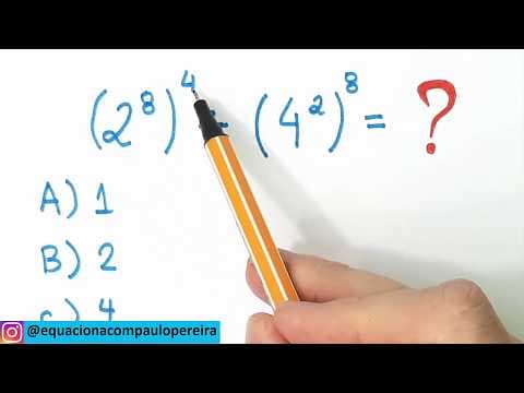 Thumbnail da aula: 🔥 HELP MATEMÁTICA BÁSICA - Potenciação #59 🔥