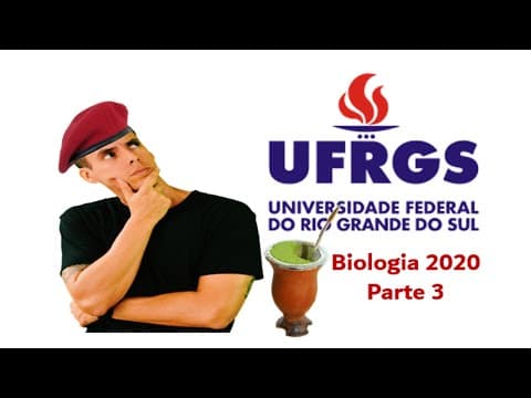 Thumbnail da aula: Correção UFRGS 2020 - parte 3 - professor Gustavo Schmidt