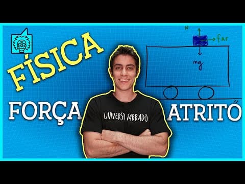Thumbnail da aula: Qual é a MAIOR aceleração p/ NÃO escorregar?! (Física | Força de Atrito)