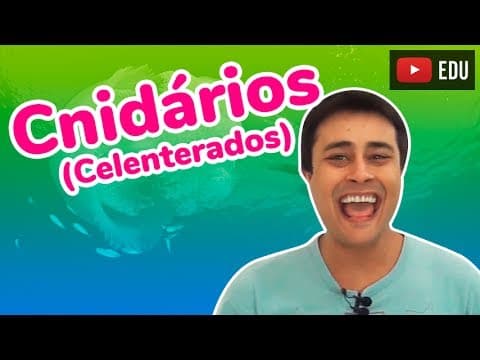 Thumbnail da aula: Cnidários (Celenterados) - Reino Animalia (Zoologia) - Prof. Paulo Jubilut