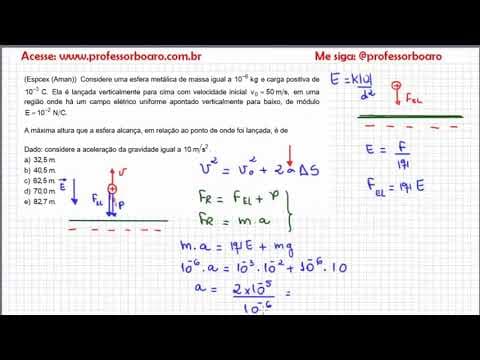 Thumbnail da aula: EXERCÍCIOS PARA REVISÃO DE FÍSICA - Café com o Professor Boaro.