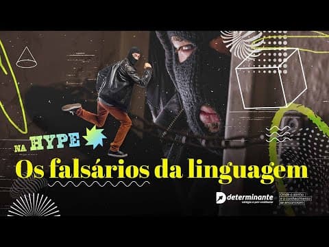 Thumbnail da aula: Os falsários da literatura e linguagem - Na Hype