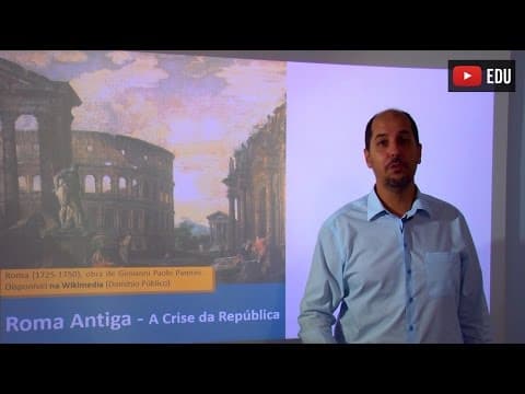 Thumbnail da aula: Videoaulas Poliedro | Enem | Roma Antiga