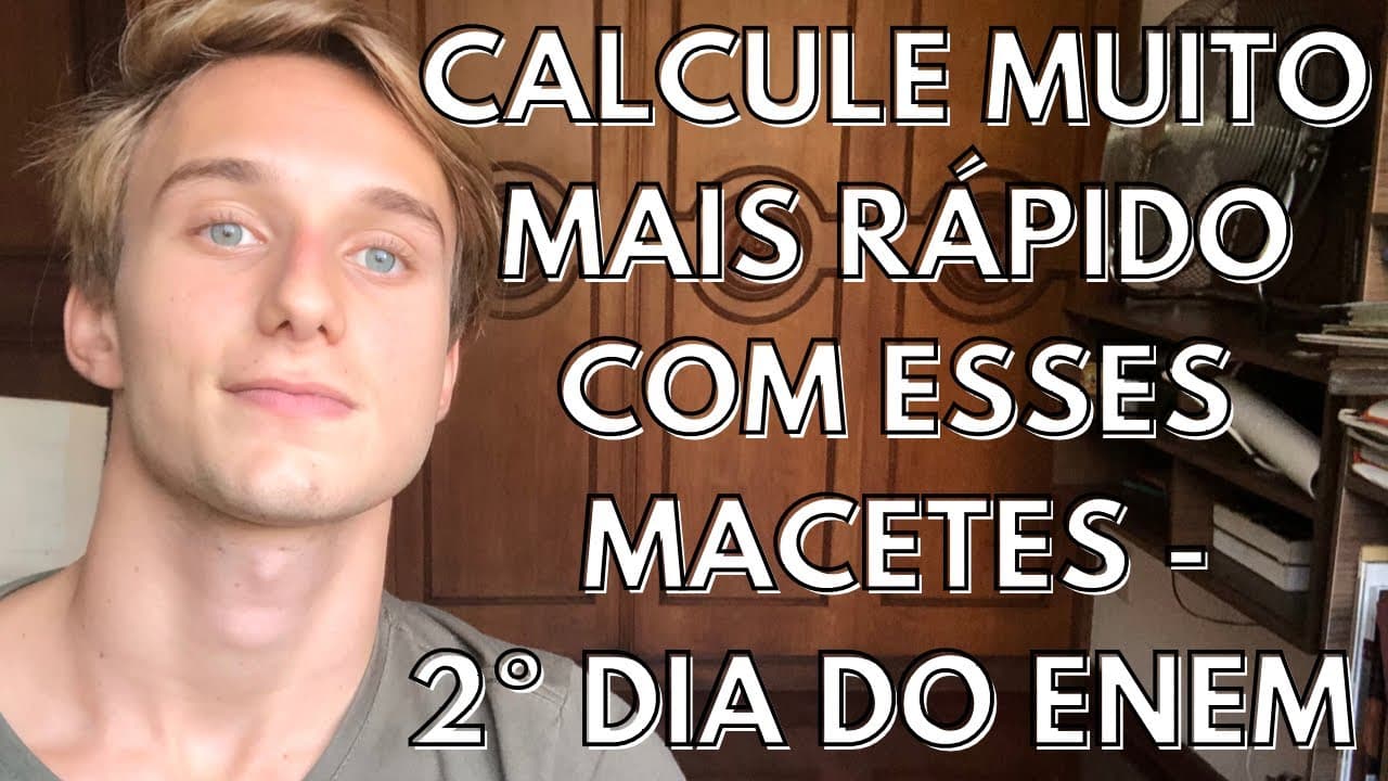 Thumbnail: Macetes de CÁLCULO para o 2º DIA DO ENEM (MATEMÁTICA)