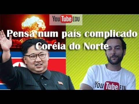 Thumbnail da aula: Entenda a crise que envolve a Coréia do Norte e os Estados Unidos (Geografia ENEM)