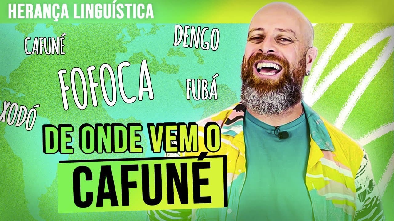 Thumbnail: DE ONDE VEM O CAFUNÉ? | Palavras de origem africana com Professor Noslen
