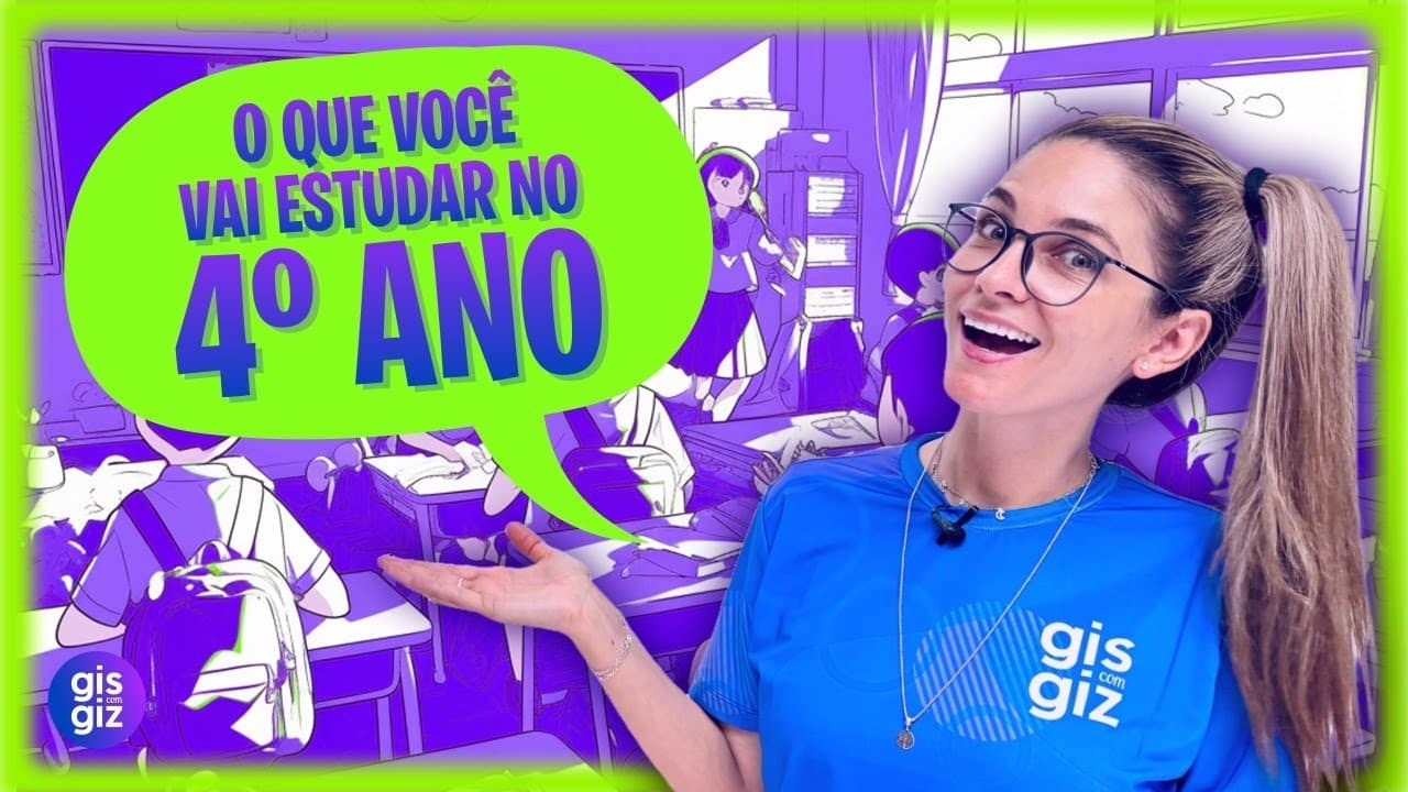 Thumbnail: O QUE VOCÊ VAI APRENDER EM MATEMÁTICA NO 4º ANO? 📝🙌🏻