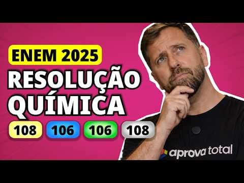 Thumbnail da aula: ENEM 2025 QUÍMICA – Questão 108 | No início do século XX, as fórmulas das substâncias eram