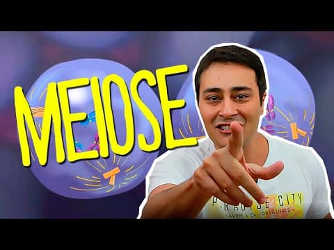 Thumbnail da aula: MEIOSE - DIVISÃO CELULAR - Prof. Paulo Jubilut