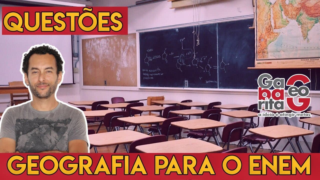 Thumbnail: ENEM 2020 | RESOLUÇÃO DE QUESTÕES DE GEOGRAFIA |