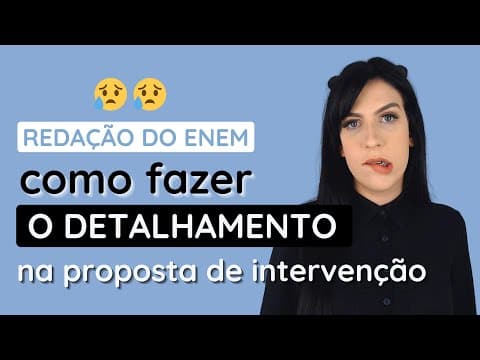 Thumbnail da aula: Como fazer proposta de intervenção na redação do Enem?