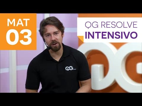 Thumbnail da aula: Matemática: Função do 1º Grau - ENEM