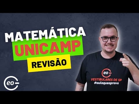 Thumbnail da aula: REVISÃO UNICAMP 2025 | MATEMÁTICA | GABARITAGEO