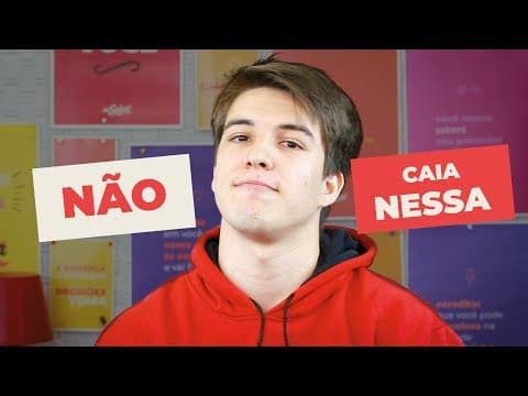 Thumbnail da aula: O que NÃO fazer antes do ENEM - Me Salva!
