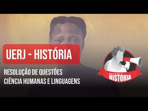 Thumbnail da aula: UERJ 2023 Questão 55 1º EXAME DE QUALIFICAÇÃO História Escravidão Período colonial