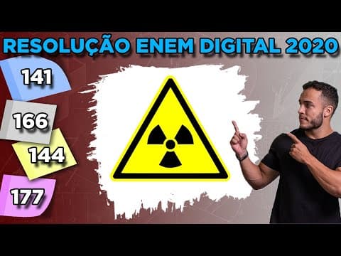 Thumbnail da aula: 🟢 Questão 141 - Caderno Azul | Razão e Proporção | MATEMÁTICA ENEM DIGITAL 2020