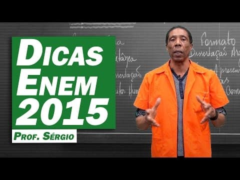 Thumbnail da aula: Dicas Enem 2015 - Redação