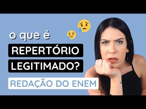 Thumbnail da aula: O que é repertório legitimado na redação do Enem?