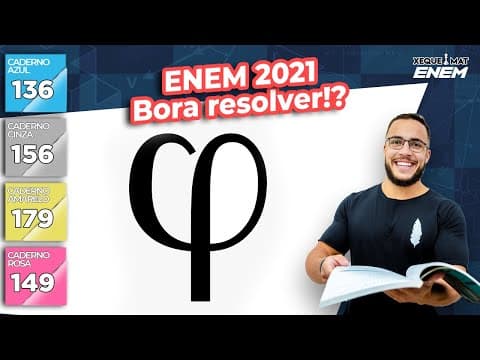 Thumbnail da aula: 🟣 Questão 136 - Caderno Azul | Lógica | MATEMÁTICA ENEM 2021