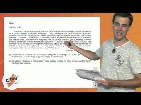 Thumbnail da aula: Língua Portuguesa - Fuvest 2013 - 2ª fase - 1ºDia