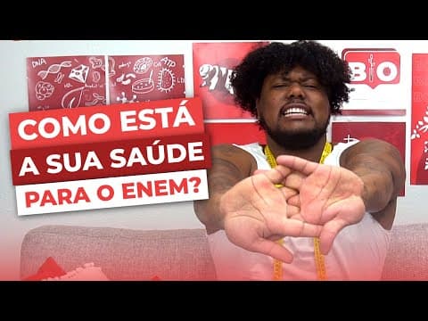 Thumbnail da aula: A Relação Entre Saúde e o ENEM | Tem Biologia No Meu Dia | É MEME OU AULA? | Me Salva! ENEM