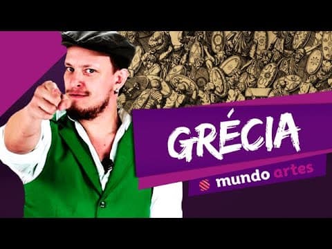 Thumbnail da aula: 🏺 Arte na Grécia Antiga - Mundo Artes - ENEM