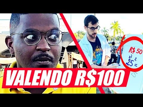 Thumbnail da aula: PEGADINHA DO BEM: Resolva o cálculo e eu de dou R$100