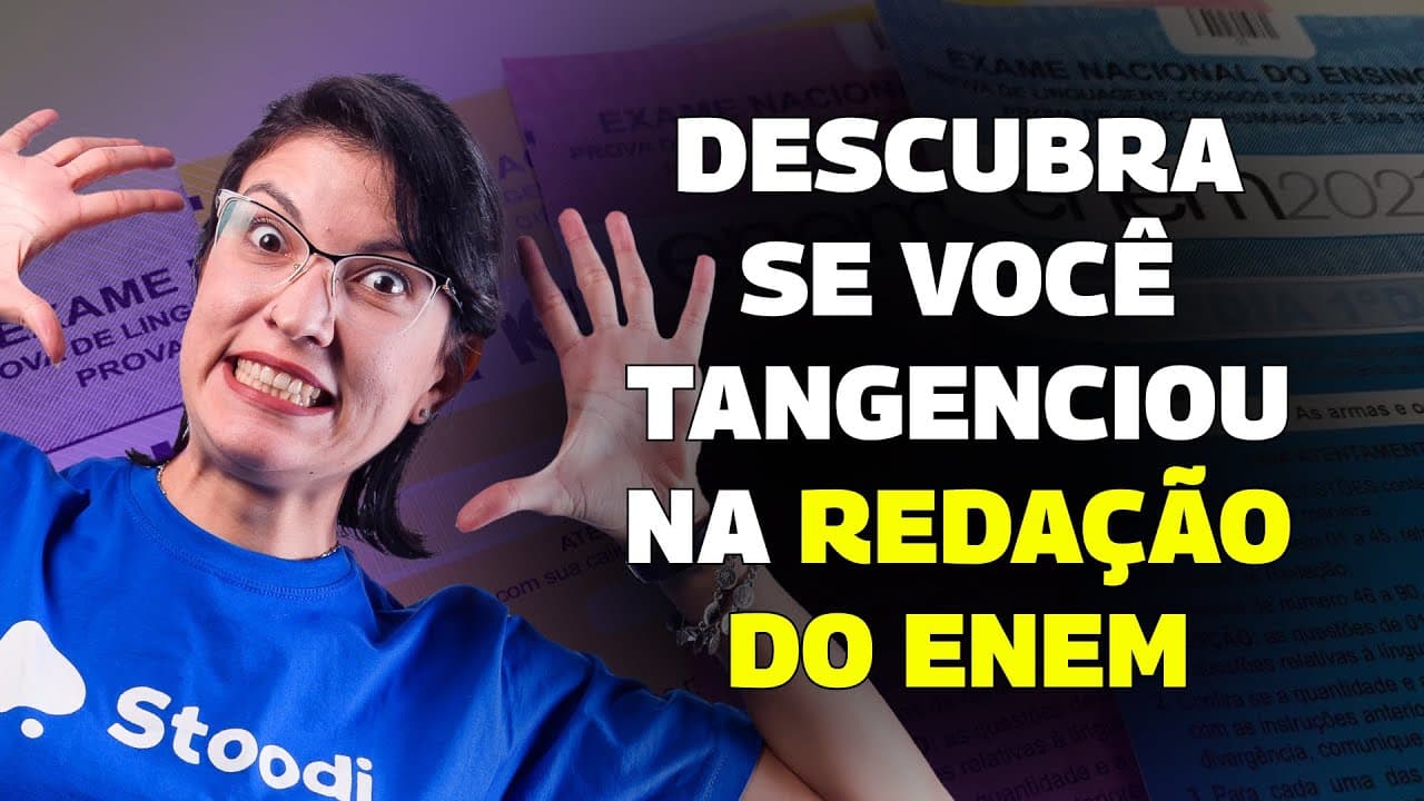 Thumbnail: TANGENCIEI O TEMA DO ENEM? E agora?