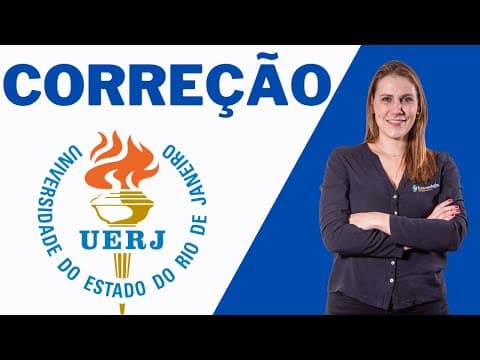 Thumbnail da aula: Correção UERJ 2021 - Biologia