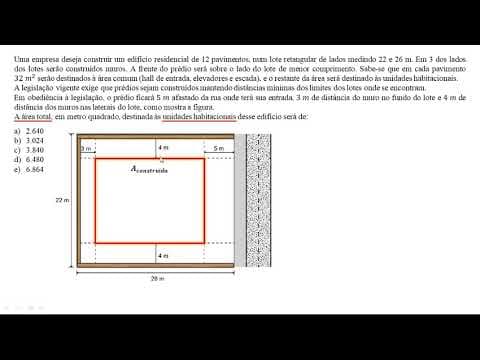 Thumbnail da aula: QUESTÃO 160 - ÁREA DE RETÂNGULO