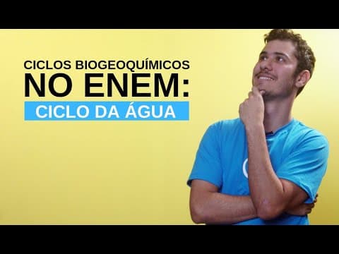 Thumbnail da aula: Ciclos Biogeoquímicos no Enem: Ciclo da Água - Brasil Escola