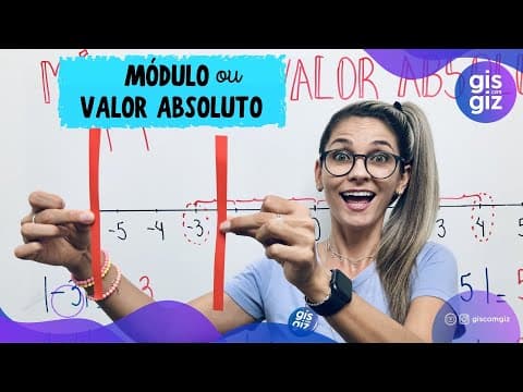 Thumbnail da aula: MÓDULO OU VALOR ABSOLUTO \Prof. Gis/