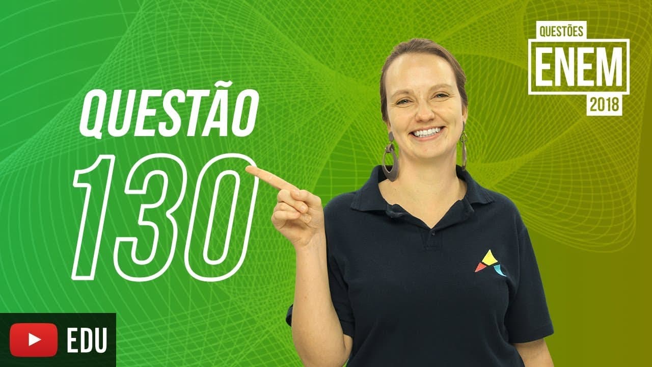 Thumbnail: ENEM 2018 | Genética | Questão 130 (caderno amarelo)