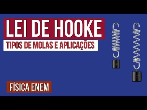 Thumbnail da aula: LEI DE HOOKE: tipos de molas e aplicações | Física para o Enem | Flaverson Messias Batista