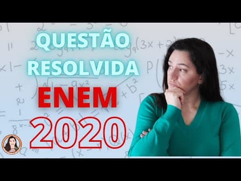 Thumbnail da aula: Enem digital 2020 - Questão 136 prova amarela. Conversão de unidades.
