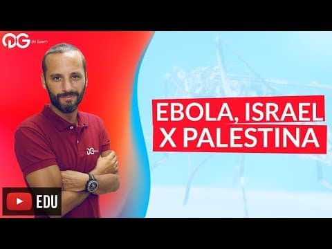 Thumbnail da aula: Vírus Ebola, Israel x Palestina | Atualidades para ENEM