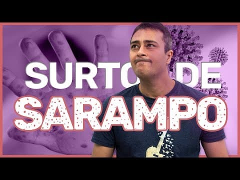 Thumbnail da aula: Por que estamos tendo um SURTO de SARAMPO?