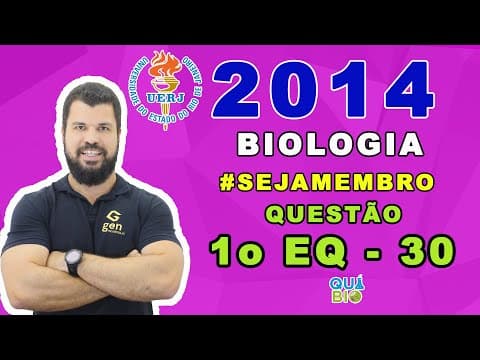 Thumbnail da aula: UERJ 2014 - 1o EQ - Questão 30 - Os dois agentes químicos citados no texto quando absorvidos provoca