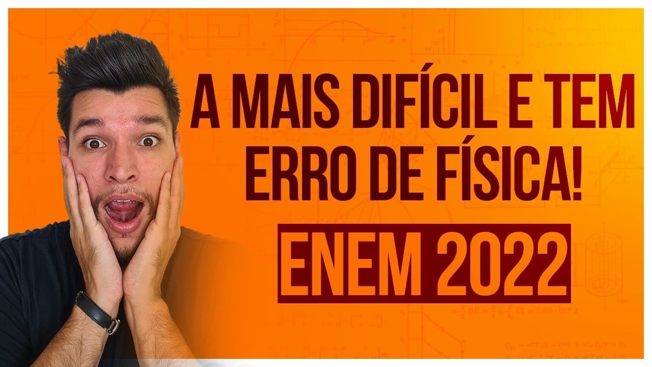 Thumbnail: (ENEM 2022) UM PAI FAZ UM BALANÇO UTILIZANDO DOIS SEGMENTOS PARALELOS E IGUAIS DA MESMA CORDA