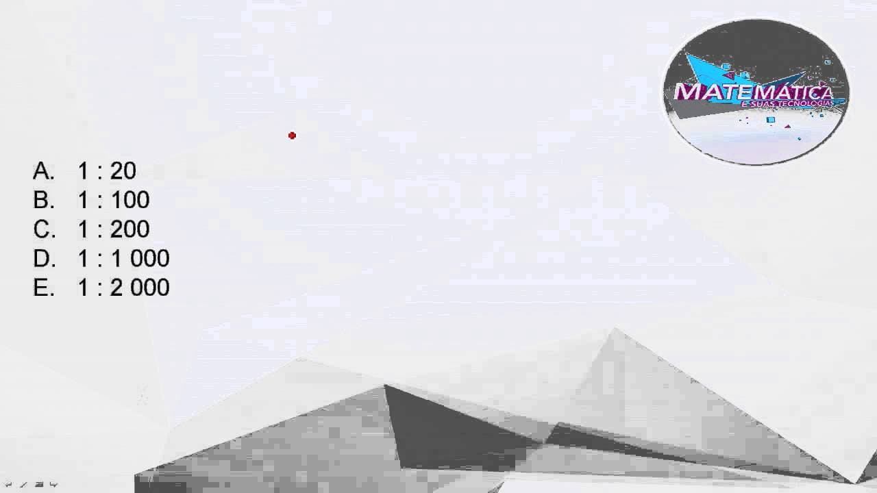 Thumbnail: Matemática: Escala - ENEM | QG Resolve