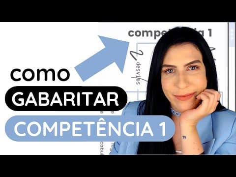 Thumbnail da aula: Quantos erros posso ter na Competência 1?