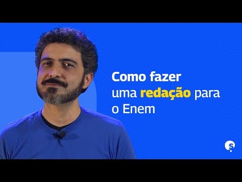 Thumbnail da aula: COMO FAZER UMA REDAÇÃO PARA O ENEM 2022