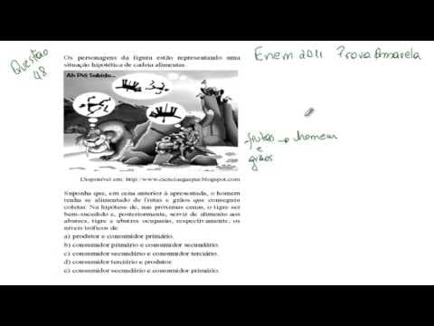 Thumbnail da aula: ENEM 2011 Biologia (Prova Amarela) Questao 48